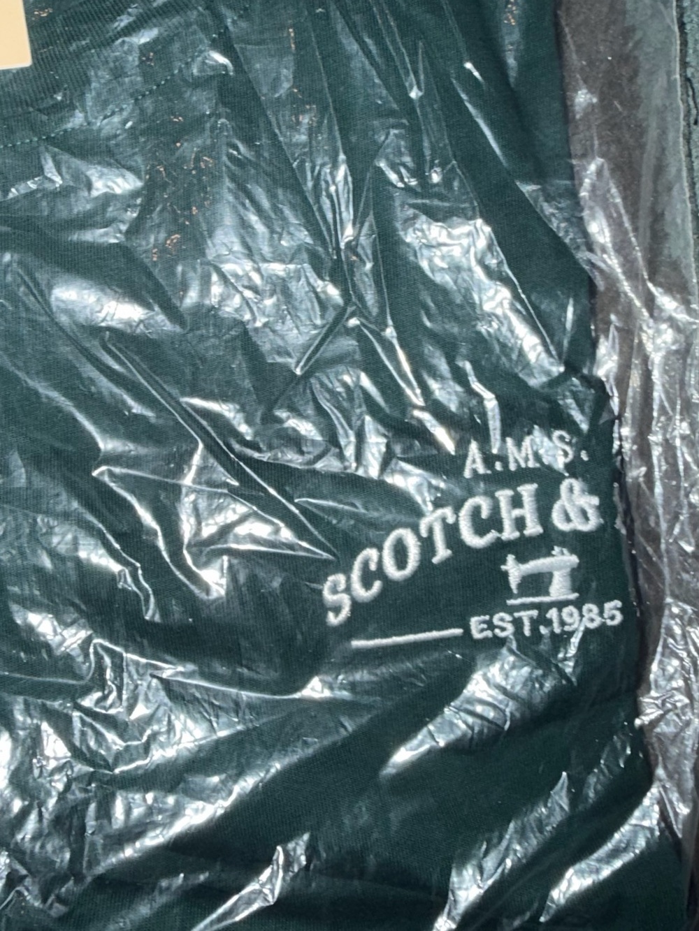 Scotch & Soda Crewneck with White Logo embroidered small